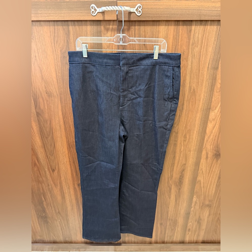 J. Crew Dark Blue Denim Trousers, Size 33